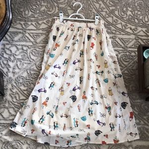 Moon Clothing 50’s High Waisted Skirt